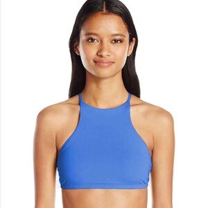 NWT Eidon Bikini Set high neck Halter and bikini bottom with Ruche bum